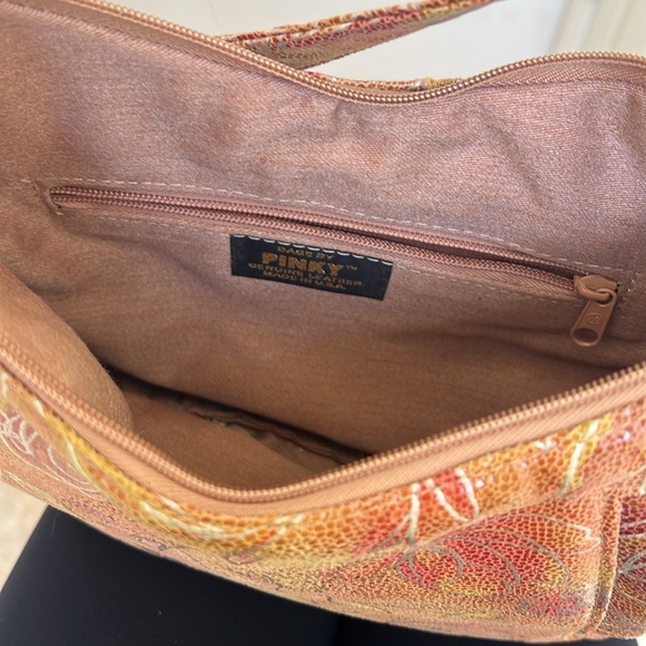 Pinky genuine leather purse! New - Picture 6 of 7